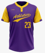 Baseball Men - Jersey Purple