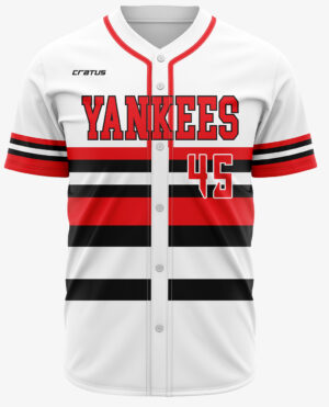 Baseball Men - Jersey Full Button 10