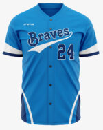 Baseball Men - Jersey Full Button 13