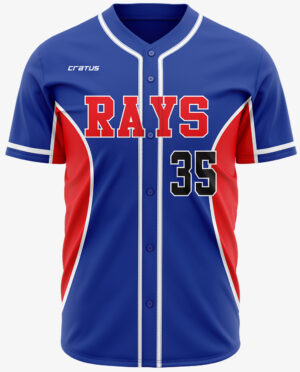 Baseball Men - Jersey Full Button 8