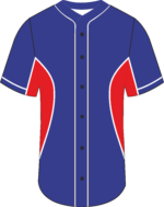 Baseball Men - Jersey Full Button 8