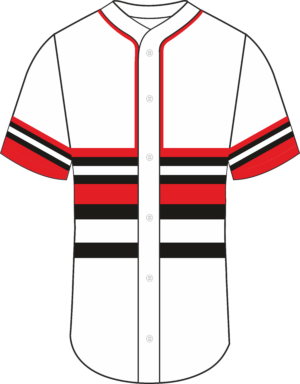 Baseball Men - Jersey Full Button 10