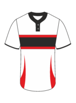 Baseball Men - Jersey White Black
