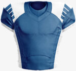 Football – Blue Jersey