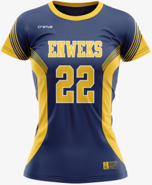 Volleyball Women – Navy Blue Jersey