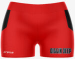 Volleyball Women – Red Shorts
