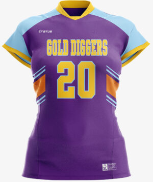 Volleyball Women – Purple Jersey